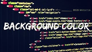 How to Change Background Color in HTML