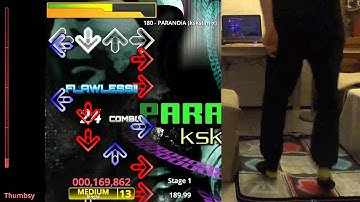 DDR/StepMania // 180 — PARANOiA (kskst mix) // Difficult sight-read