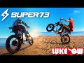 ELECTRIC BIKES SHRED THE BEACH / SUPER 73 RX