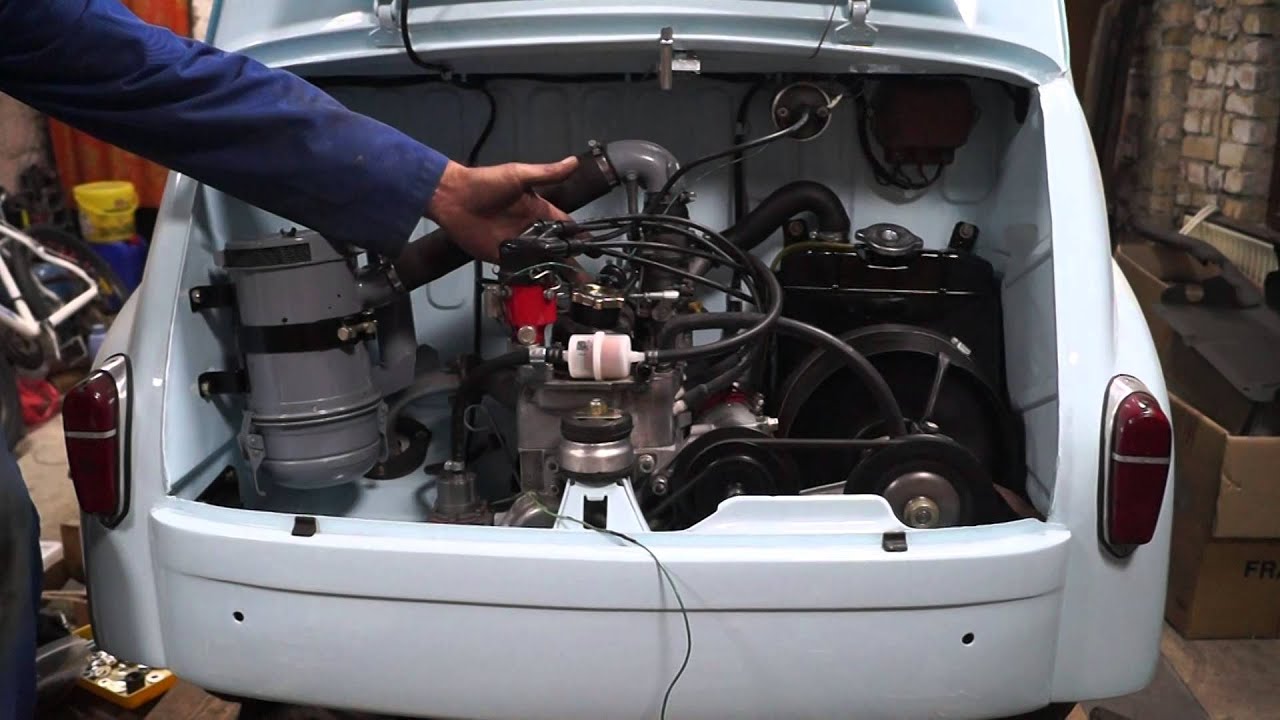 Ficu 1959 erster Motorstart