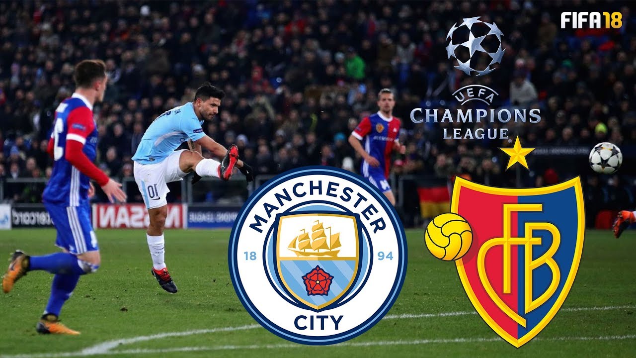 FIFA 18 | Manchester City vs FC Basel | UEFA Champions League 2017-18 Highlights & Goals | Etihad