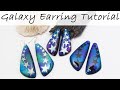 Polymer Clay Project: Galaxy Earring Tutorial