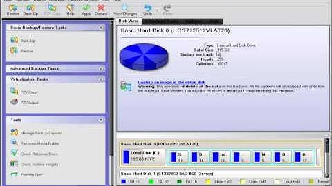 Paragon Backup and Recovery of your Operating System.