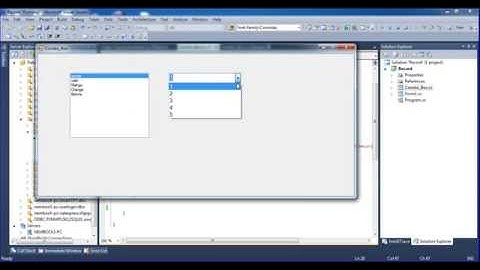 C Sharp Combobox ListBox Bind in Tamil