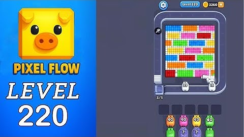 Pixel Flow Level 220 Walkthrough