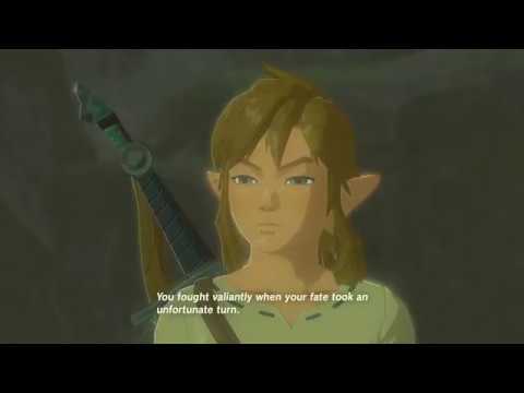 The Legend of Zelda Breath of the Wild - Temple: King Rhoam Bosphoramus Hyrule Cutscene (2019)