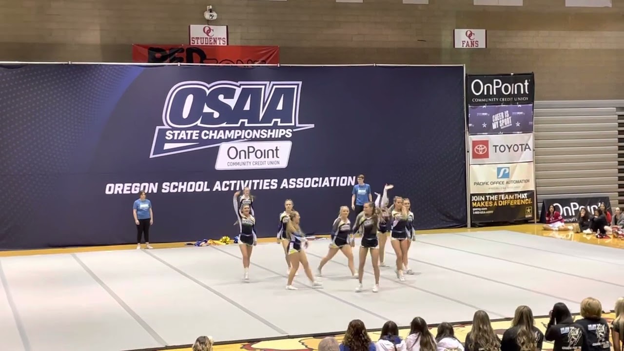 Newberg High School Cheer 2023 6A Small State Champions