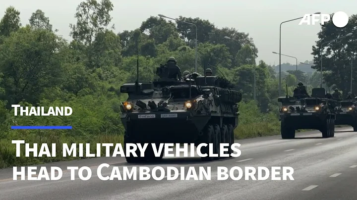 Thai military vehicles head to border amid clashes with Cambodia | AFP