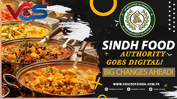 Sindh Food Authority Goes Digital! Big Changes Ahead!