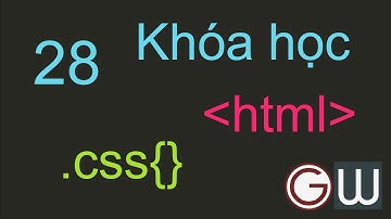 Bài 28: Cách tạo animation trong css