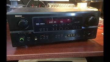 DENON AVR-2105 Flashing Red Light Repair