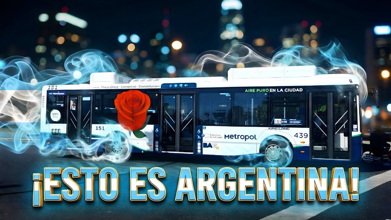 Viajando en EL FUTURO | Línea 151 con Colectivo NUEVO a GNC