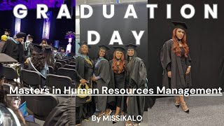 2024 GRADUATION DAY VLOG: MASTERS IN HUMAN RESOURCE MANAGEMENT #career #graduation #hr
