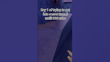 Day 1 of trying to get into secret tunnel until 900 subs #adventure #gorillatag #vr #funny