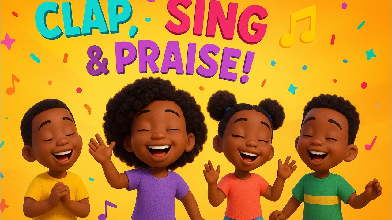 Clap, Sing & Praise! 👏🎶 | African Gospel Animation for Children - YouTube