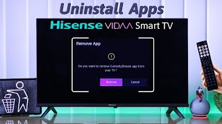 How To Delete Apps on Hisense VIDAA Smart TV! [Uninstall Completely]