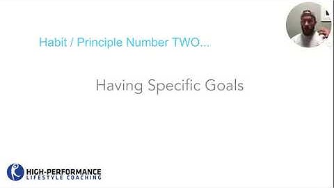 Video #1 - My Top 5 Principles For Success