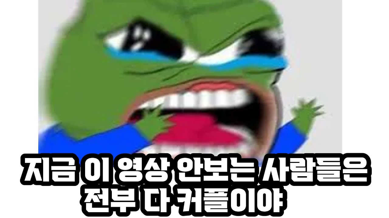 오늘은 크리스마스 이브 - 이 영상을 안보는 인간들은 전부 다 커플이겠지