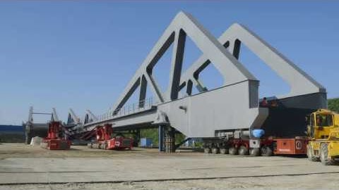 The Rethe bridge - the birth of Europe’s largest rail bascule bridge