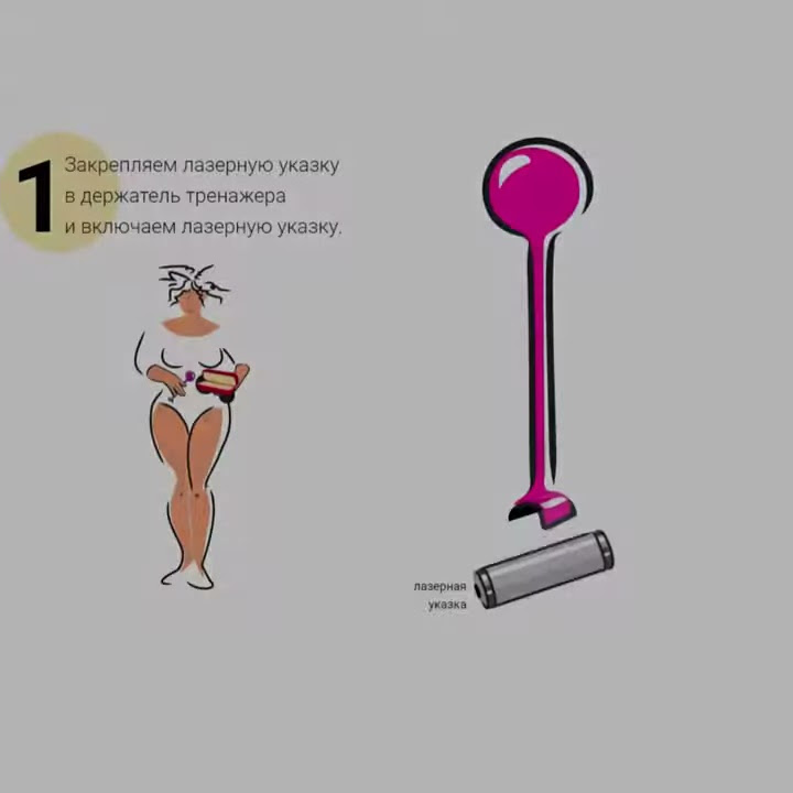 Тренажер вагинальных мышц Vagiton Laser - YouTube