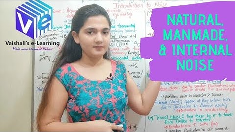 L 1 | Noise introduction | Natural Noise | Man-made Noise | Internal Noise | Performance Analysis |