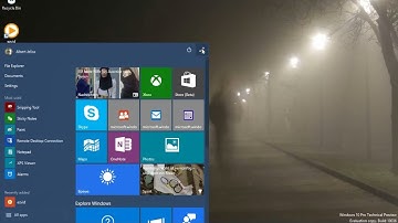 Windows 10 Pro Technical Preview Build 10036 (Deutsch)