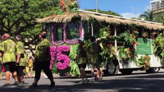 Kamehameha Floral Parade 2016