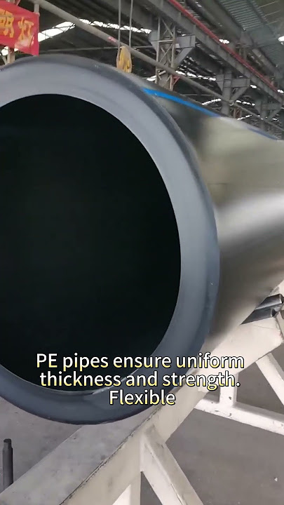 Automated Green PE Pipes: Flexible, Safe for Complex Infrastructure #PE #HDPE #PE100 #PIPE #PEPIPE