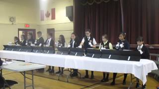 St. Helens Hand Bell Ensemble  - Somewhere Over the Rainbow 2016