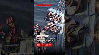 WATCH: 8 Riders Rescued After Texas Roller Coaster Gets Stuck Vertically Mid-Climb