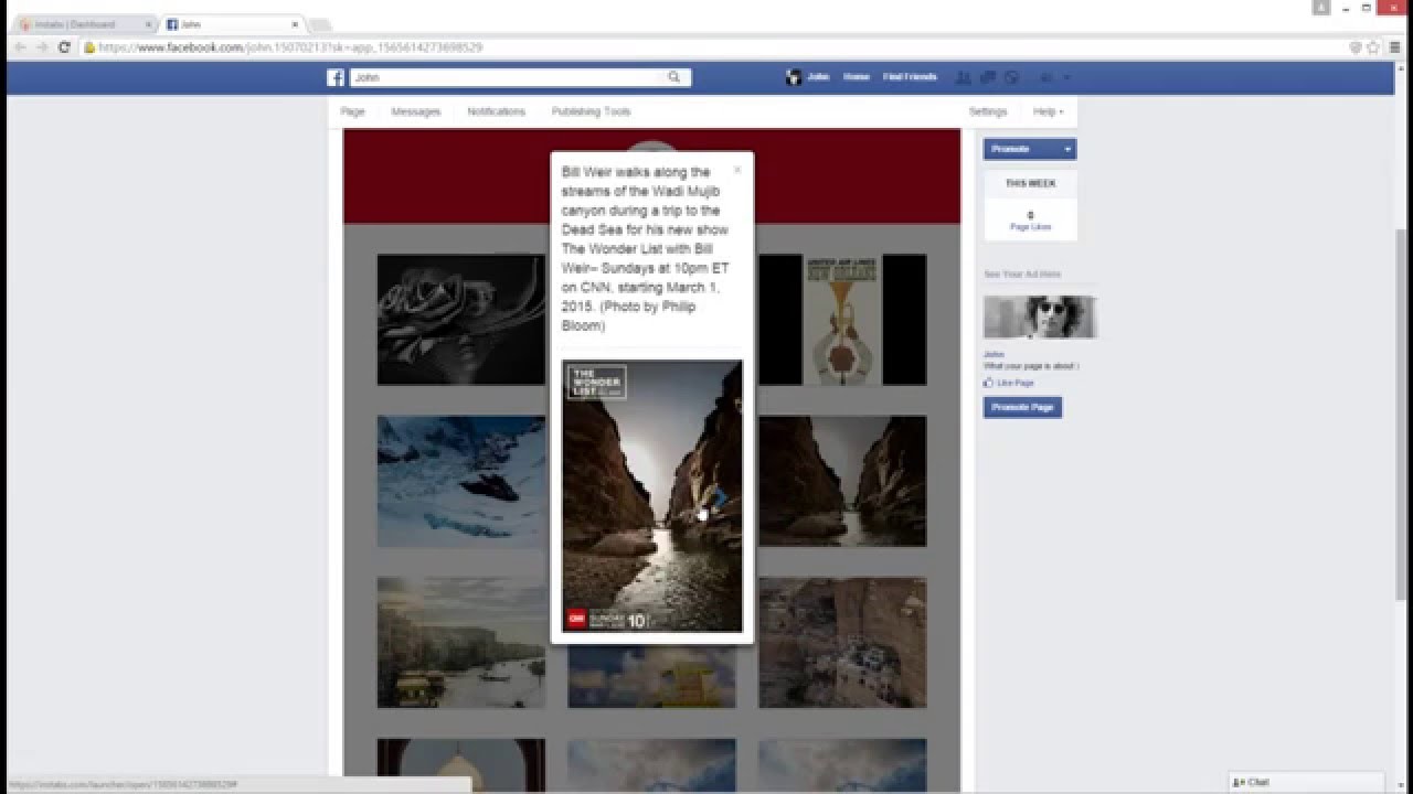Add Pinterest Tab to Facebook Page