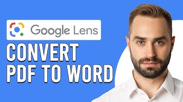How To Convert PDF To Word In Google Lens (How To Use Google Lens To Copy PDF Text Into Word)