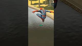 What happens if you dive into the Central Park lake in all the Spiderman games?
