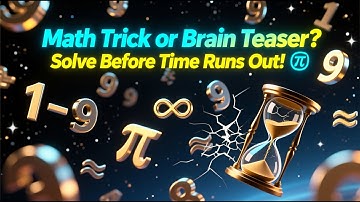 Math Trick or Brain Teaser? Solve Before Time Runs Out! ⏰#mathquiz