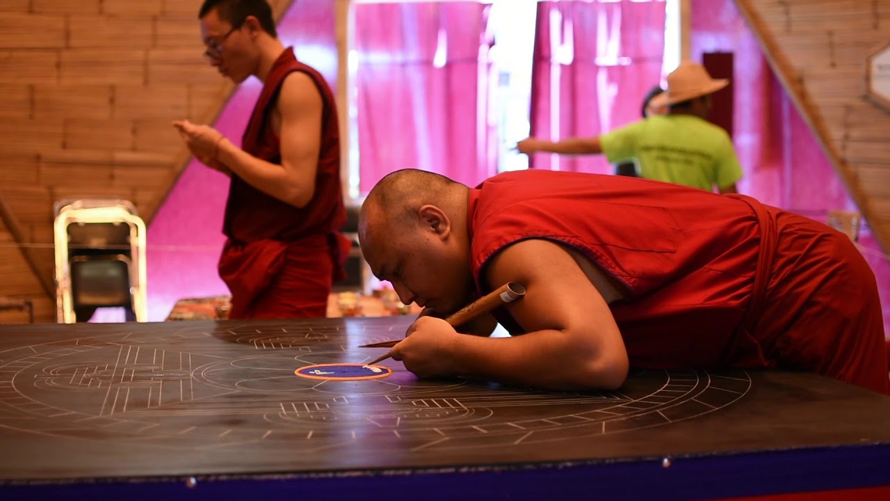 Construccion de mandala DHARMA.CDMX