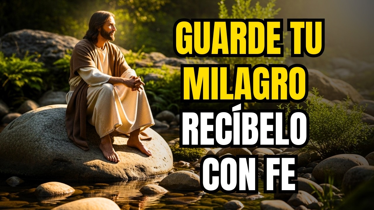 DIOS TE DICE: HE GUARDADO ESTE MILAGRO PARA TI, RECÍBELO CON FE