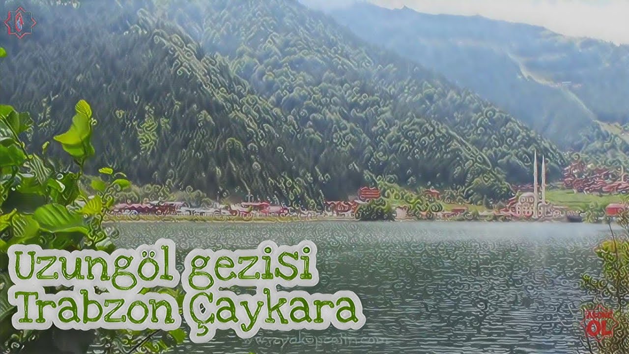 Uzungöl Trabzon Çaykara'da gezi videosu - Karadeniz Gezisi