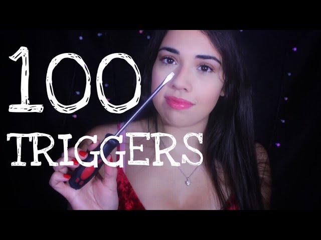 ASMR 100 TRIGGERS in 9 minutes ✨