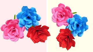 How to make flowers with paper | DIY paper flowers | flower making from paper | craft flower