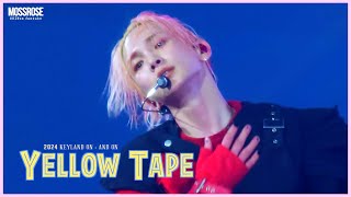 [4K] KEY - Yellow Tape / 240127-28 샤이니 키 솔로 콘서트 / KEYLAND ON:AND ON