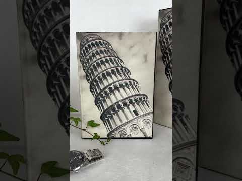 Скринька набір з 2-х книг Пізанська вежа Гранд Презент 27-F0008, відео 1