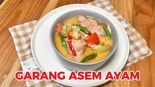 ENAK BANGET | GARANG ASEM AYAM Tanpa Daun Pisang