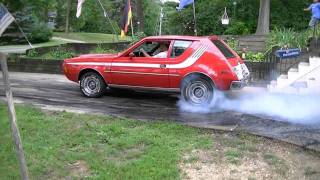 High 11 Sec V8 Gremlin Burnout