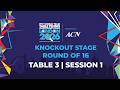 LIVE! | T3 | R16 | KO | ITTF World Team Table Tennis Championships Finals London 2026 | Session 1