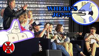 Mark Hamiil CRASHING Regular Show Panel