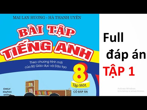 Video Đáp án sách bài tập lớp 8 tập1 ( Mai Lan Hương - Hà... - youtube