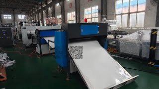 Plastic ABS HDPE PP HIPS Sheet Board Extruder Production Machine