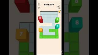 blocks stack puzzle level no. 106