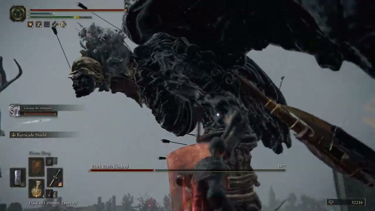 Elden Ring How to kill Black Blade Kindred in Bestial Sanctum (Easy