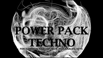 Power PACK TECHNO Bundle for Elektron Analog Keys / Analog Four MKI-MKII (320 Presets!)
